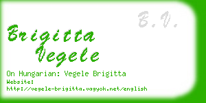 brigitta vegele business card